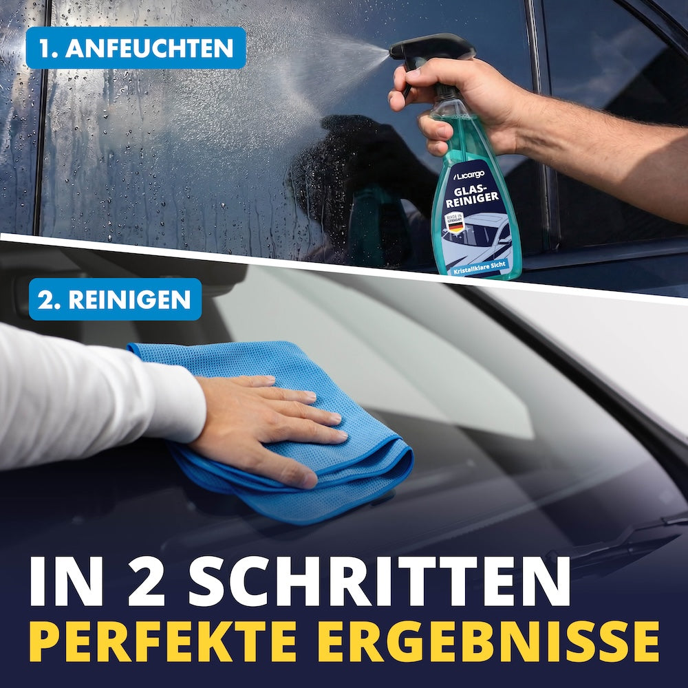 Klare Sicht in Rekordzeit=>Mach’s Dir leicht: Mit dem Scheiben Set "Waffel" bist Du in wenigen Handgriffen startklar und genießt klare Sicht, entspanntes Fahren und echtes Neuwagen-Feeling.