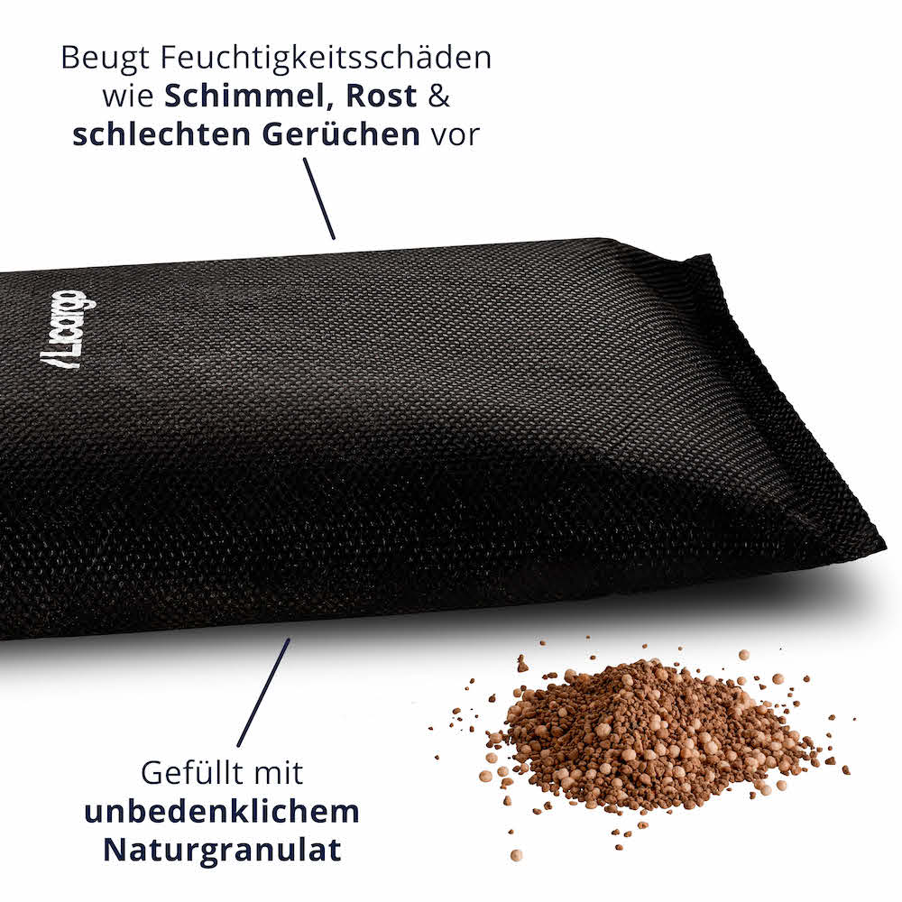 Angenehmes Raumklima=>Mit seiner großzügigen Kapazität bewältigt er problemlos die Aufgabe, die Luftfeuchtigkeit auf einem angenehmen Niveau zu halten Feuchtigkeitsschäden wie Schimmel, Rost und schlechten Gerüchen vorzubeugen.